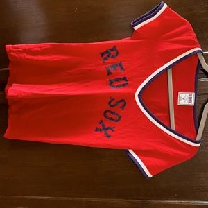 PINK red sox shirt